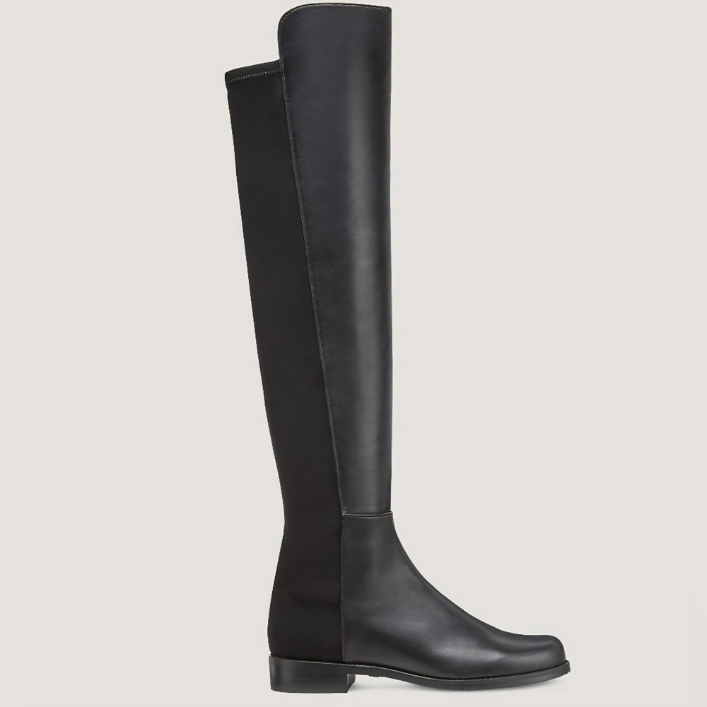 Elegant Black Over-the-Knee Boots